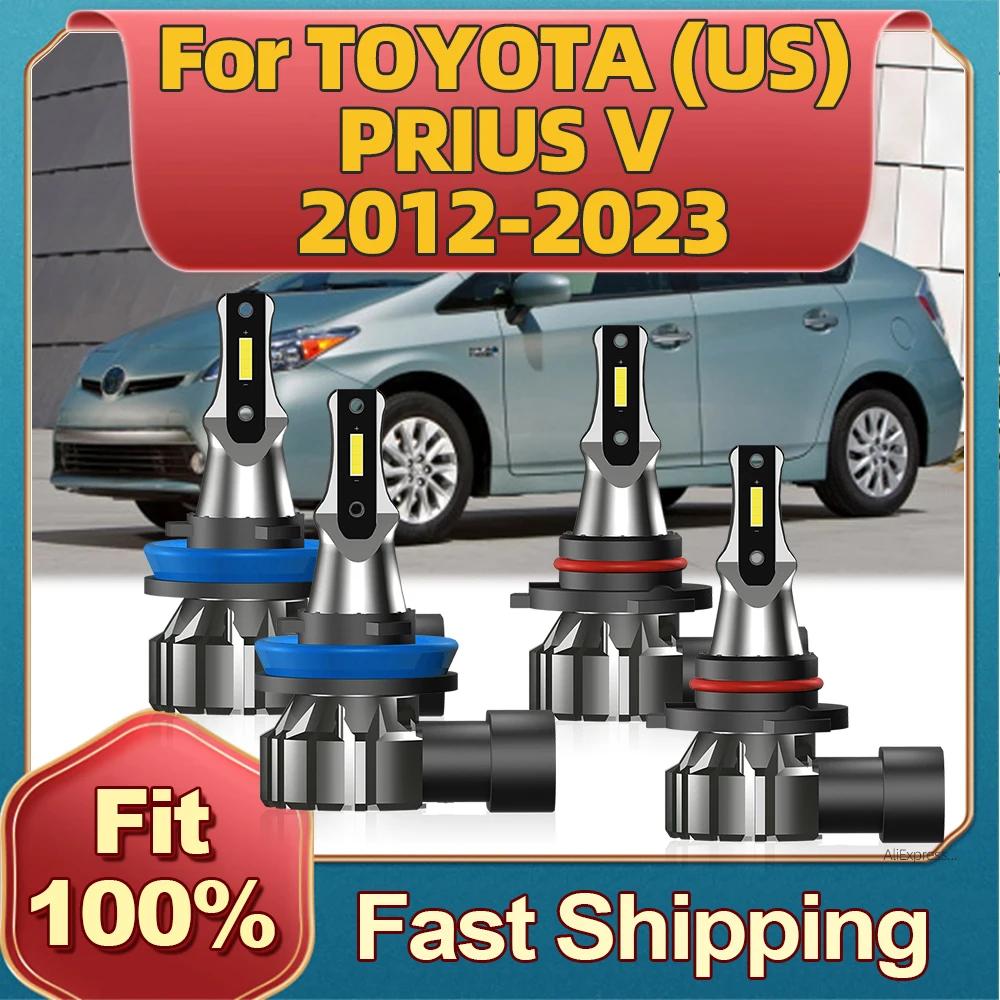 ڵ Ʈ LED , Ÿ (US) PRIUS V 2012 2013 2014 2015 2016 2017 2018 2019 180, H11 HB3 6000K, 20202023 W, 2 , 4 